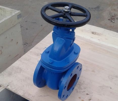 DN150 PN10 GG25 non-rising stem flanged gate valve