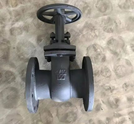 GOST Z41T-16 cast steel flanged gate valve