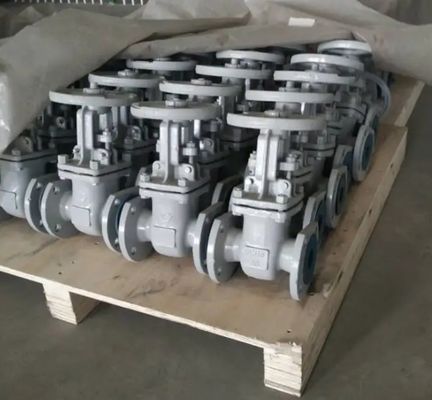 GOST Z41T-16 cast steel flanged gate valve