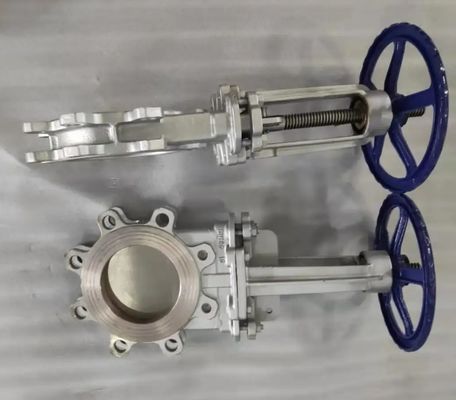 PZ73H metal seal knife gate valve according to JIS standard