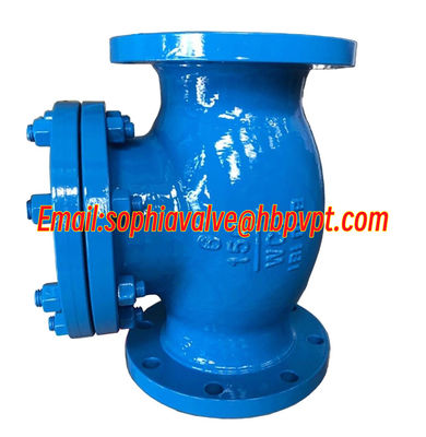 150LB WCB ANSI flanged metal seal check valve